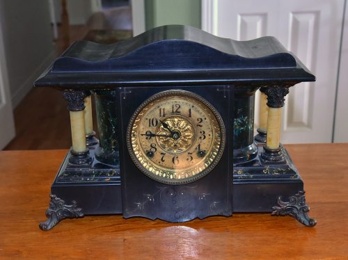 Seth Thomas 4 free column adamantine clock$200